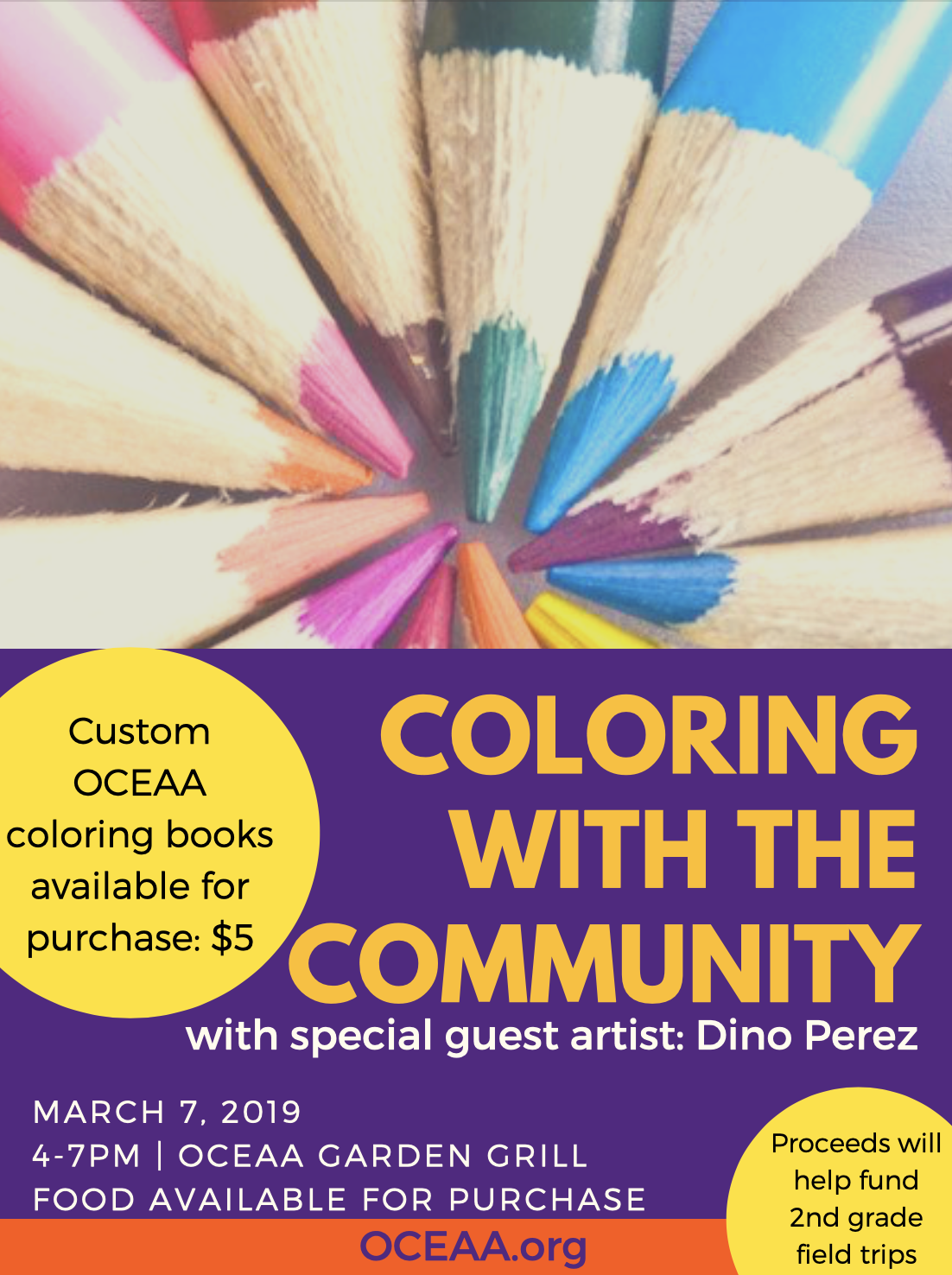 Coloring with the Community with Dino Perez - oceaa.org