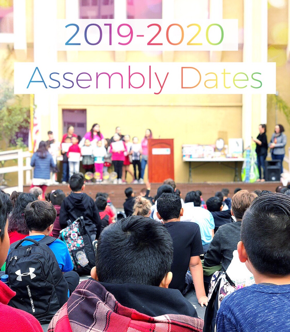 20192020 School Assembly Schedule OCEAA a TK8th Santa Ana charter